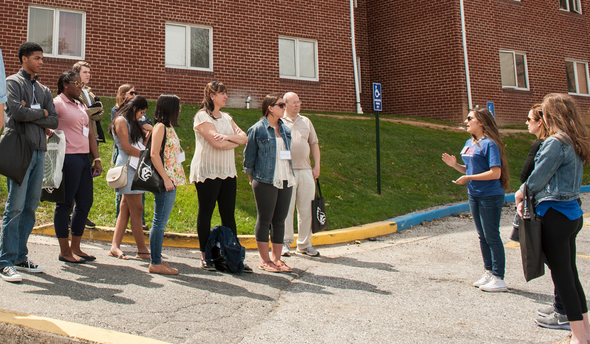 Campus tour
