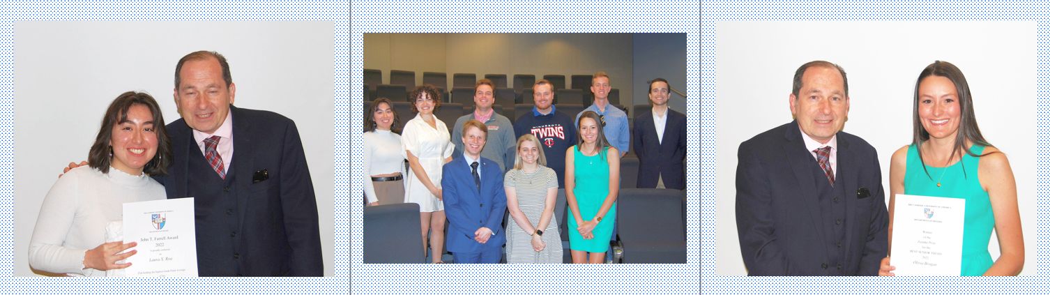 2022 Phi Alpha Theta and Senior Thesis Event, Catholic University History Department