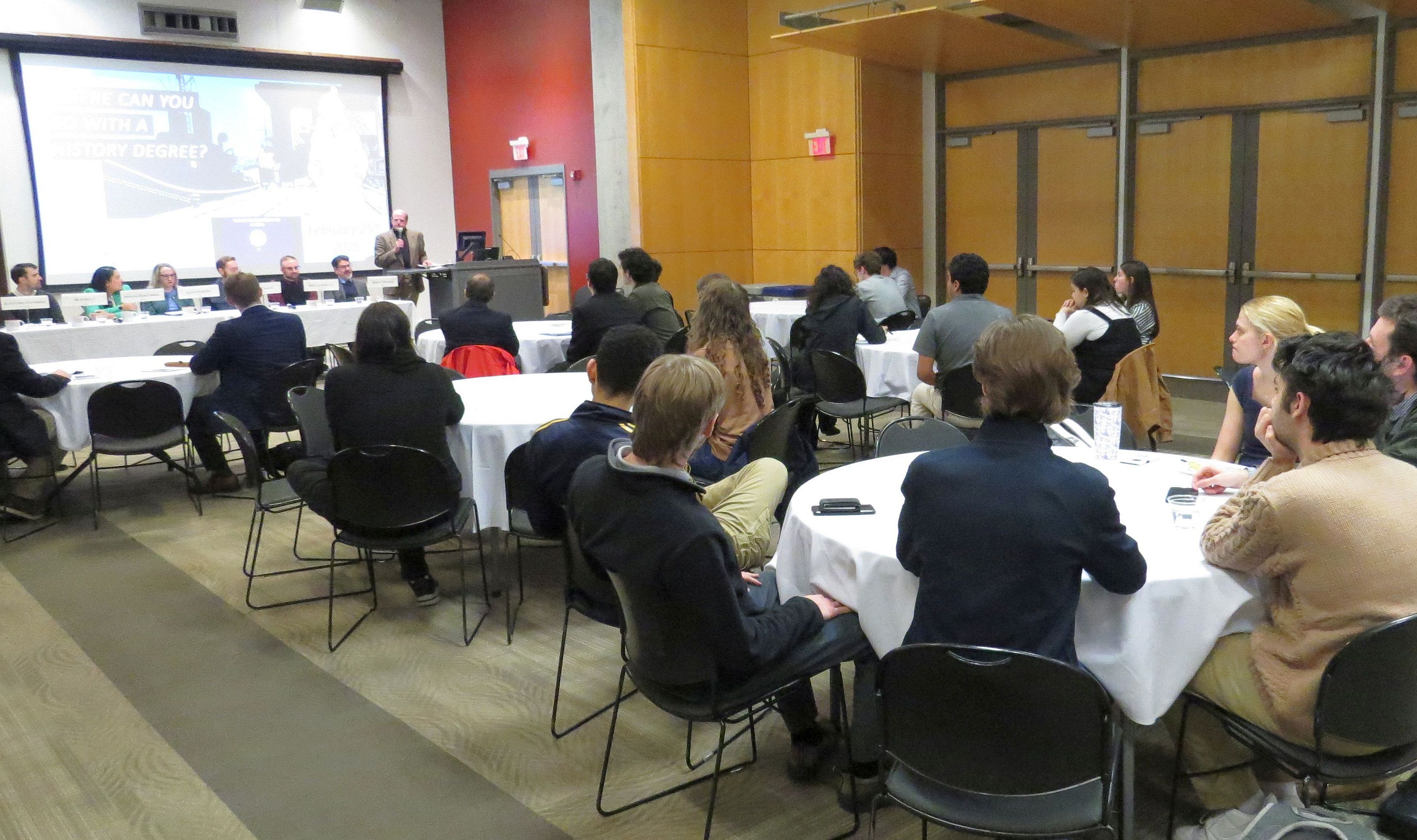 Catholic U History majors career event 2025